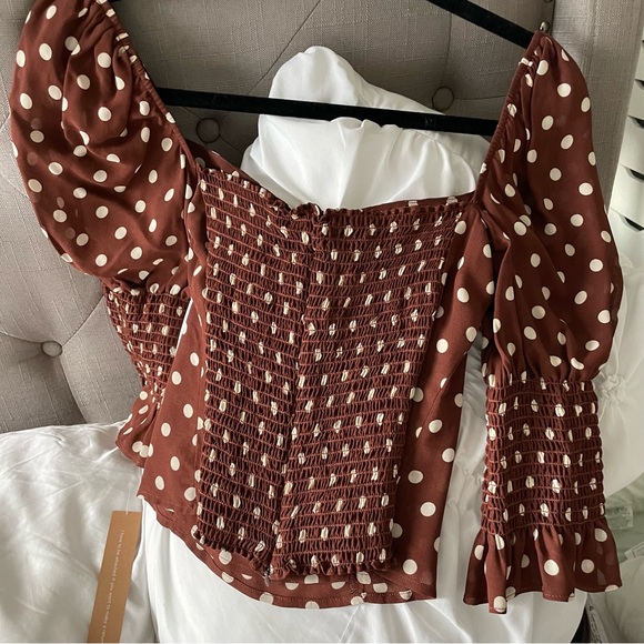 BNWT Reformation Portia top - Picture 4 of 5